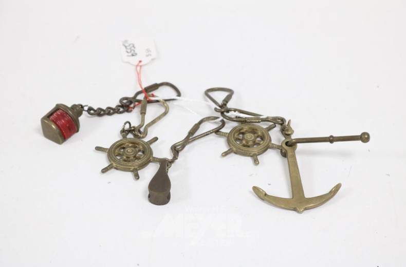 5 maritime Schlüsselanhänger