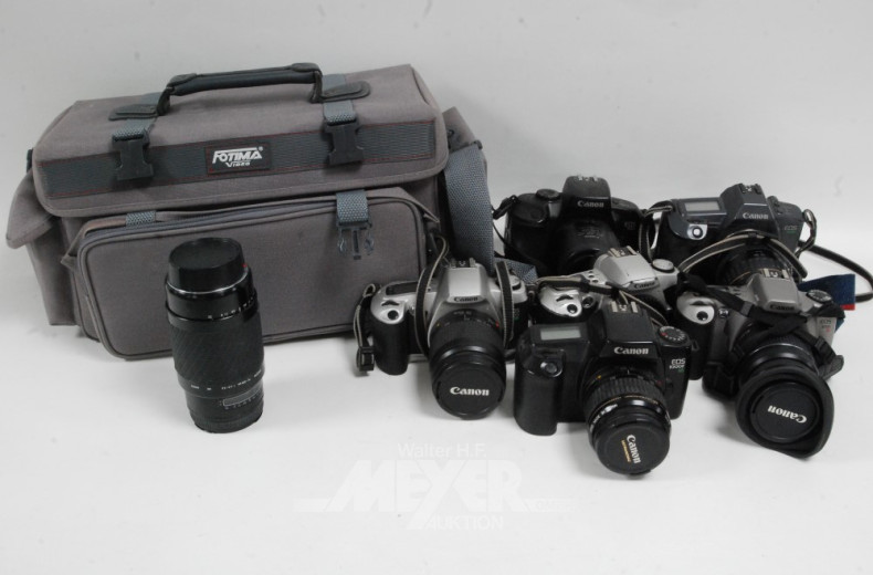 6 Spiegelreflexkameras, ''CANON''