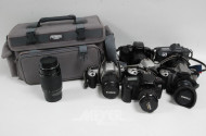 6 Spiegelreflexkameras, ''CANON''