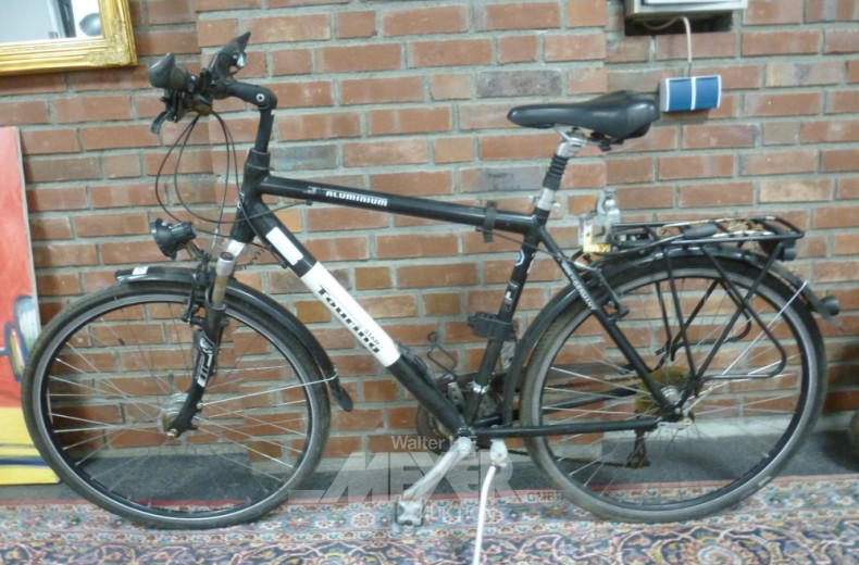 Herrenfahrrad, schwarz, 28''