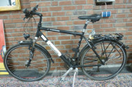 Herrenfahrrad, schwarz, 28''
