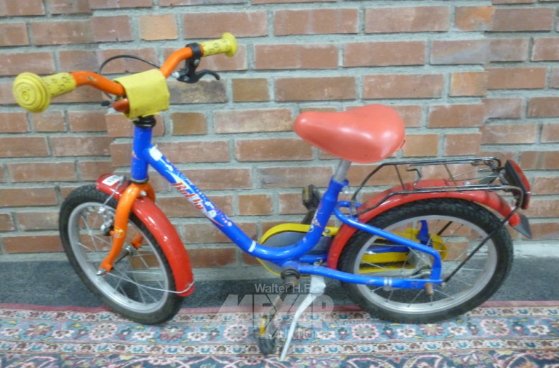 Kinderfahrrad, rot/blau ''BOBBY''