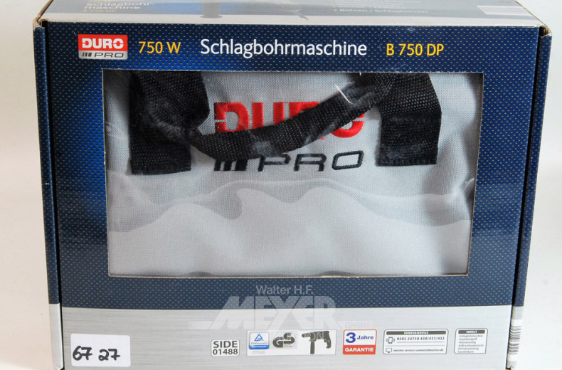 Schlagbohrmaschine ''DuroPro'',