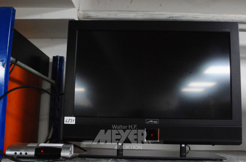 TV-Gerät ''Metz'', mit FB, 26'',