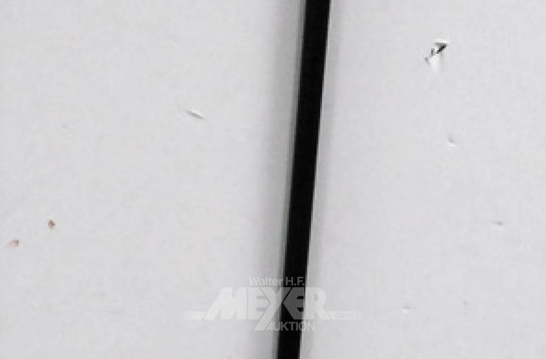 Gehstock mit Silberknauf 800er