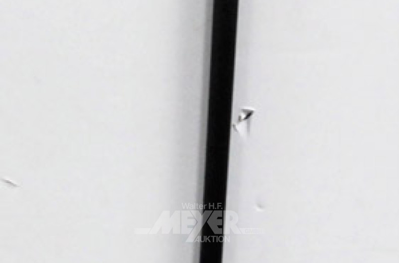 Gehstock mit Silberknauf 800er