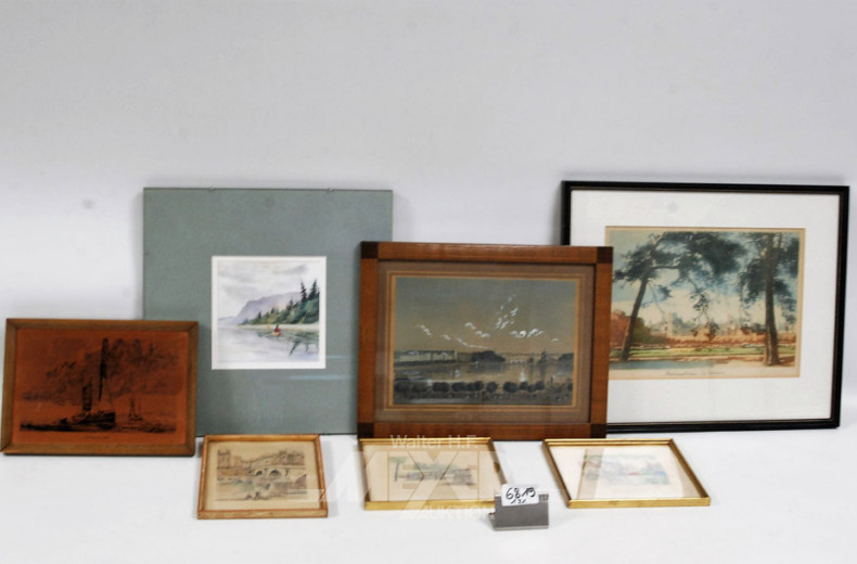 13 div. Bilder: Stadtansichten,