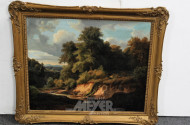 Gemälde ''Landschaft mit Bachlauf''