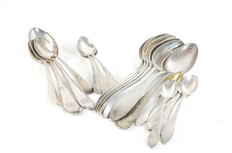 Posten div. Ess-u. Kaffeelöffel