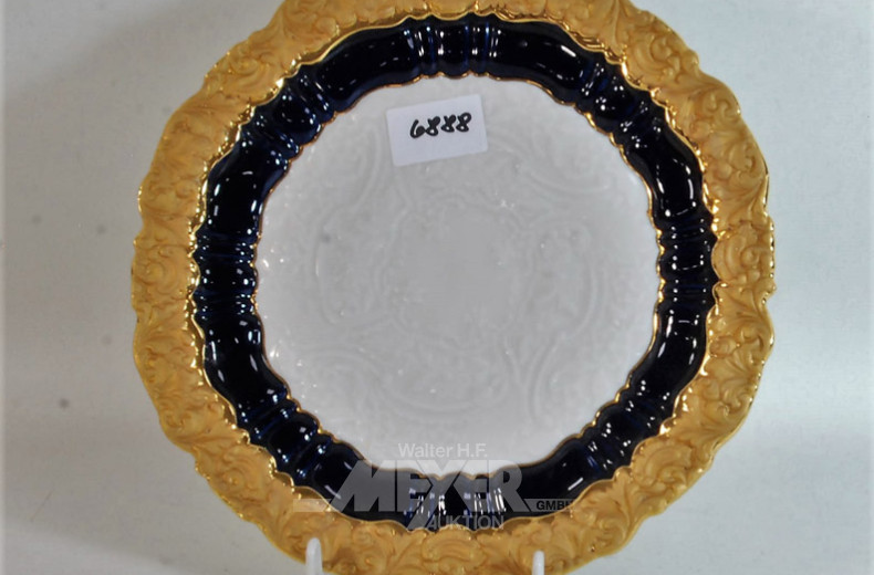 kl. Porz.-Prunkteller ''MEISSEN''