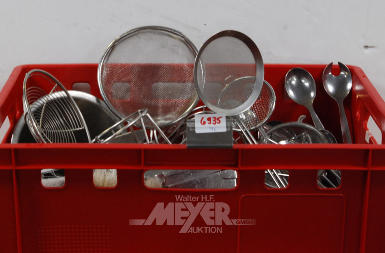 Posten Gastromiezubehör: Rührschüsseln,