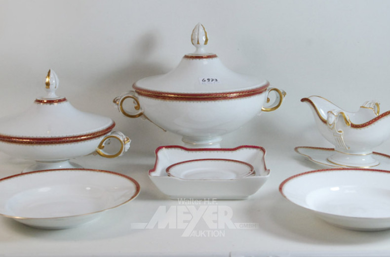 Porz.-Speise-Service ca. 60 Teile,