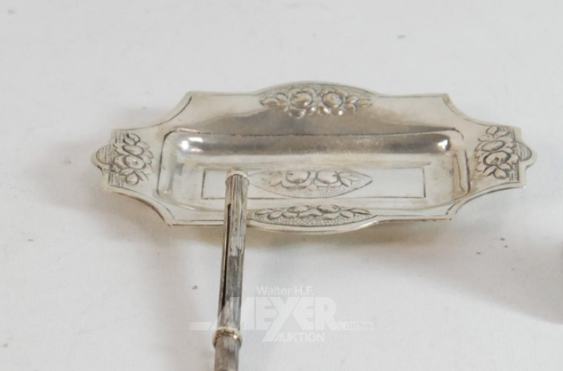 kl. Standfußschale, Silber