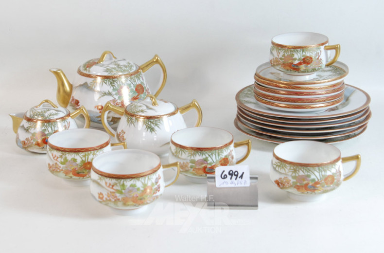 japan. Porz.-Tee-Service, 19-tlg.