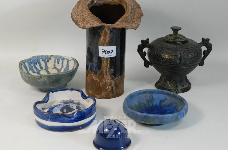 Posten Dekorationen: Deckeldose,