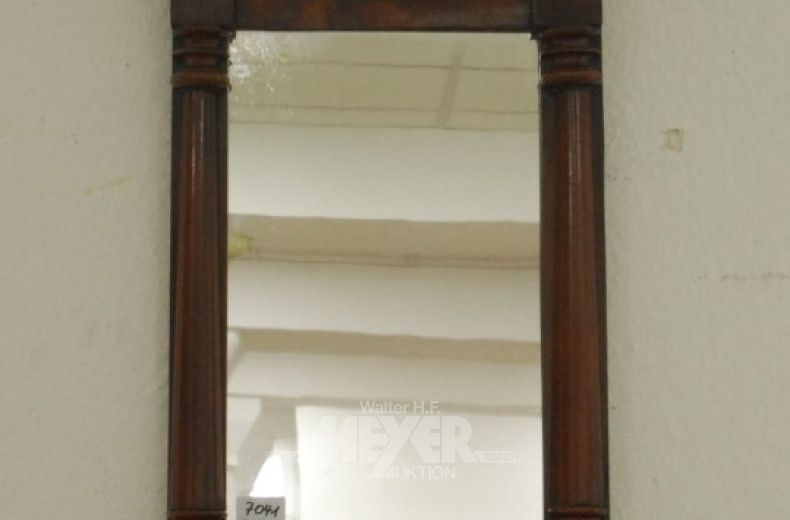 kl. Biedermeier Wandspiegel,