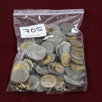 Posten div. spanische Münzen