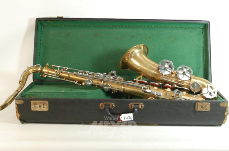 Saxophon, im Koffer, ''DOLNET PARIS''