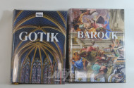 3 Bildbände: Gotik, Barock sowie