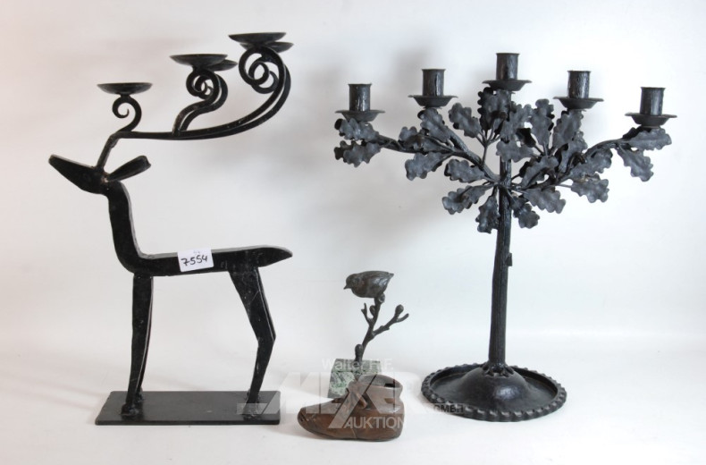 4 Teile Metall-Dekorationen: Schuh,