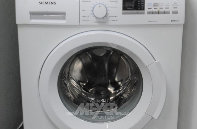 Waschmaschine ''SIEMENS'' ''IQ500''