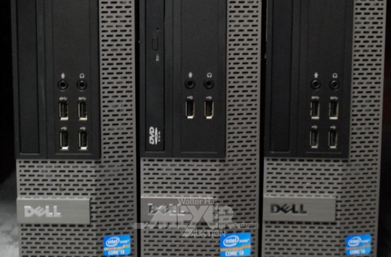 3 Desktoprechner DELL