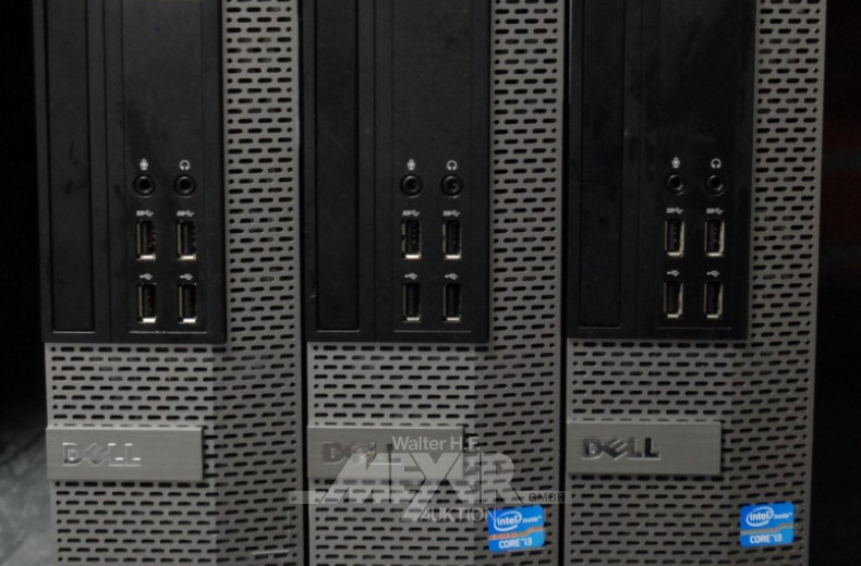 3 Desktoprechner DELL