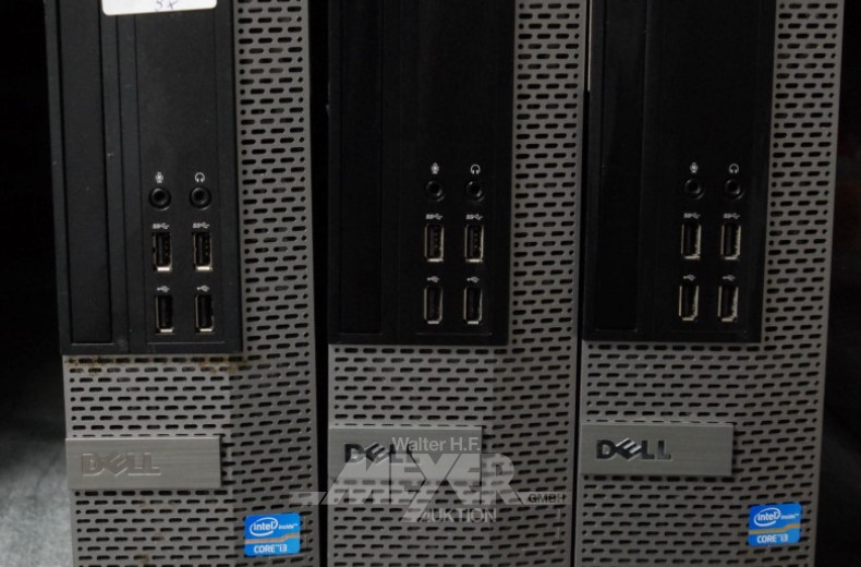 3 Desktoprechner DELL
