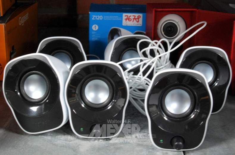 4 Paar EDV-Boxen, LOGITECH Z120