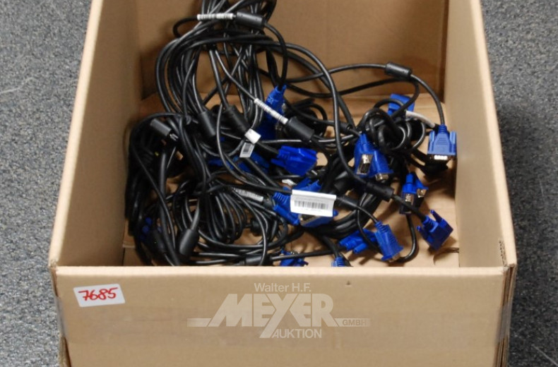 Posten versch. EDV- und Druckerkabel