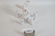 5 Porzellanfiguren ''Hasen'' ROSENTHAL