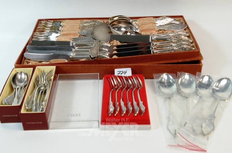 gr. Posten Besteckteile R&B