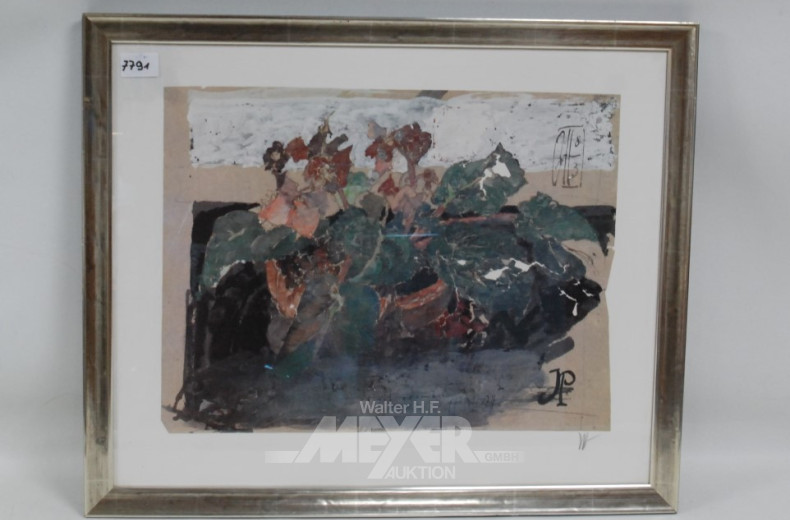 Bild ''abstraktes Blumenstillleben''