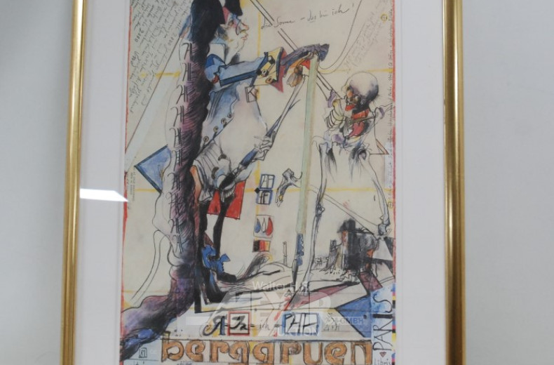 2 Bilder ''Horst Janssen''