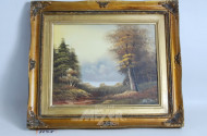 Gemälde ''Waldsee''