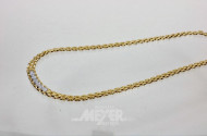 Gliederhalskette, 585er GG