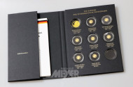 Kassette mit 7 Sonderprägungen, Gold