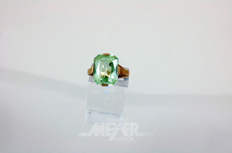 Damenring, 585er GG (Säuretest)