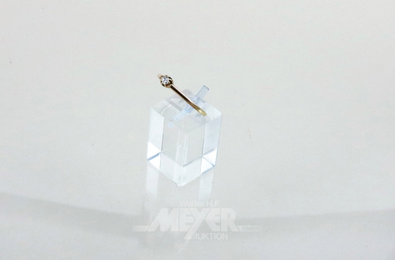 Damenring, 585er GG, mit 1