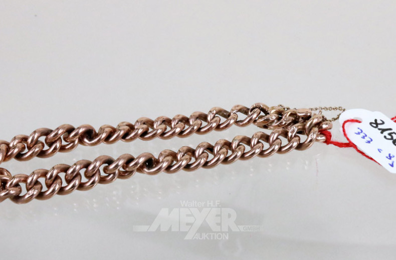 Kettenarmband, 333er RG