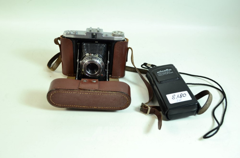 2 Fotoapparate ''MINOLTA/ZEISS''