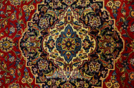 Keshan-Teppich, rotgrundig,