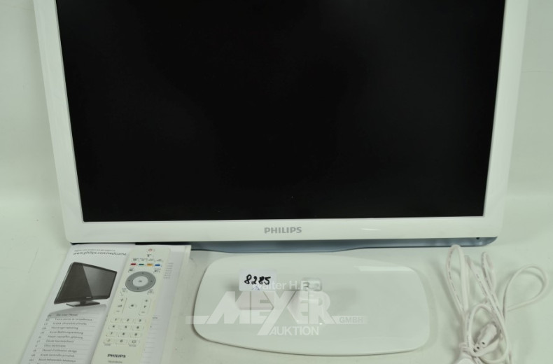 kl. LED-TV-Gerät ''PHILIPS'', 22'' mit FB