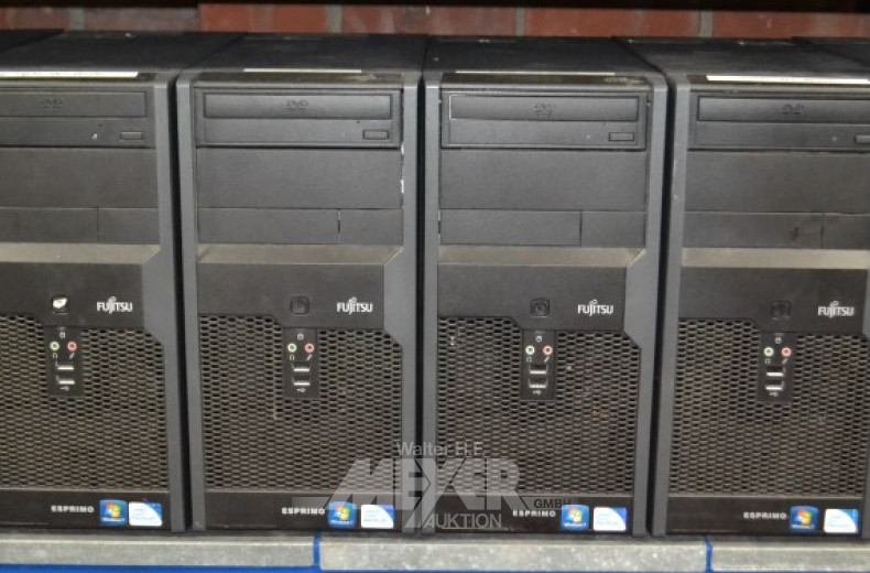 6 PC´s ''FUJITSU''