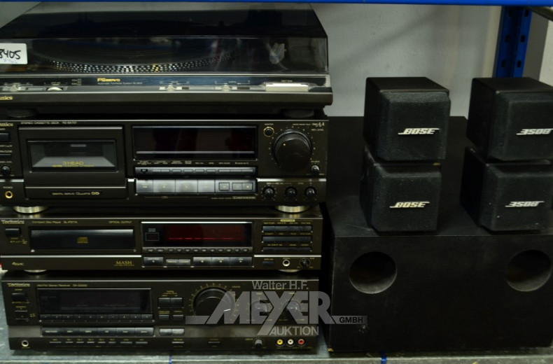 Musikanlage, 7-teilig, TECHNICS/BOSE
