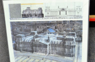 Druck, ''Verhüllung Reichstag Berlin'',
