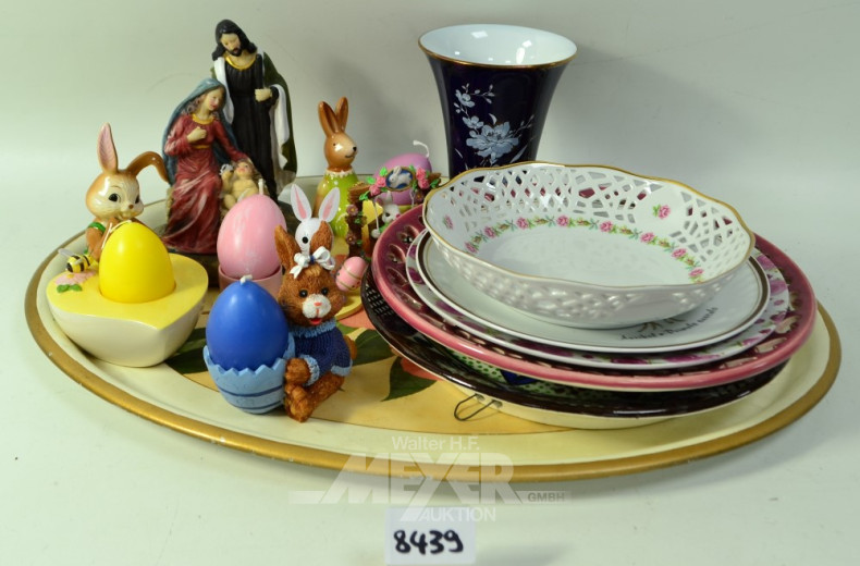 Posten Tischdekoratinen u.a.