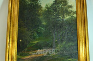 Gemälde, ''Waldlandschaft'',