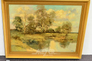 Gemälde ''Sommer im Moor''