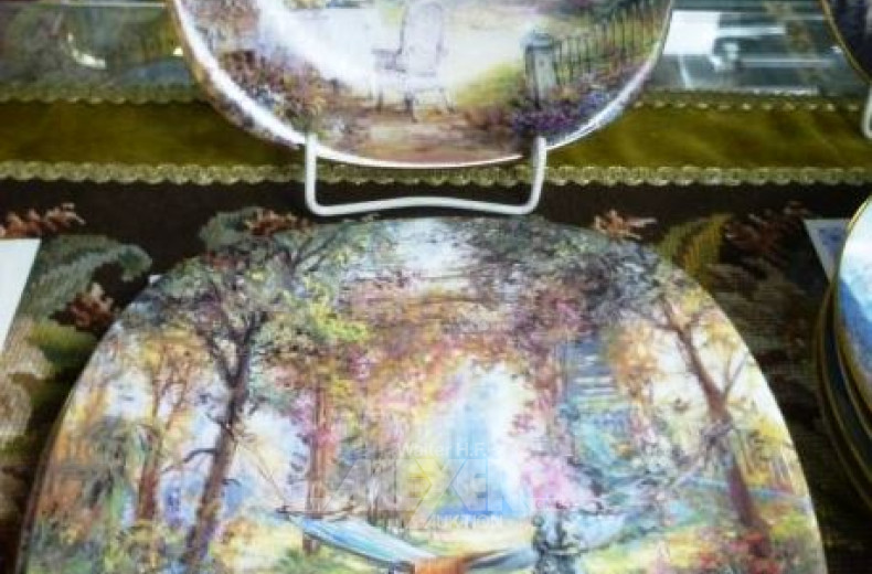 4 Wandteller, Königszelt Bayern